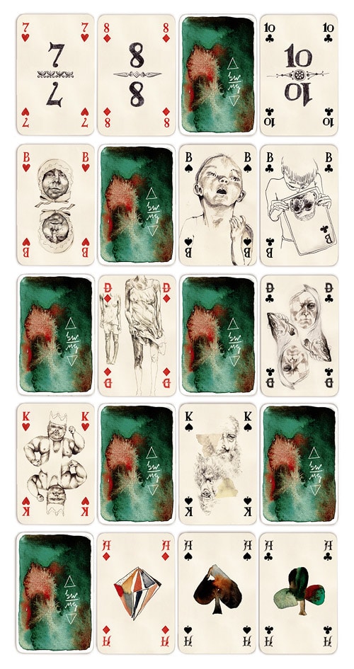 Watercolor-Playing-Cards-Design