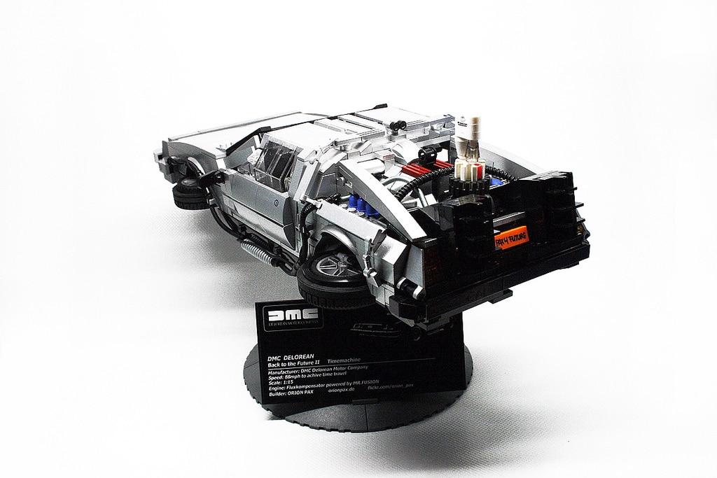 large-delorean-lego-build