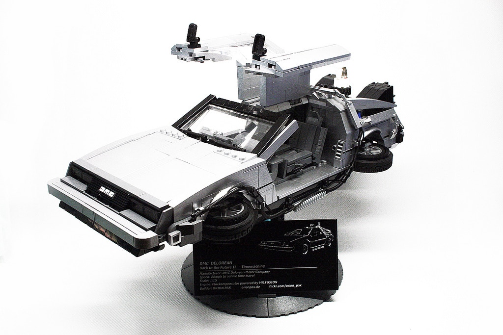 large-delorean-lego-build