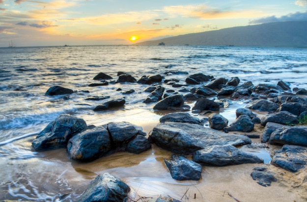 Sunset-Kihei-Maui-Hawaii-Rendering Sunset-Kihei-Maui-Hawaii-Rendering