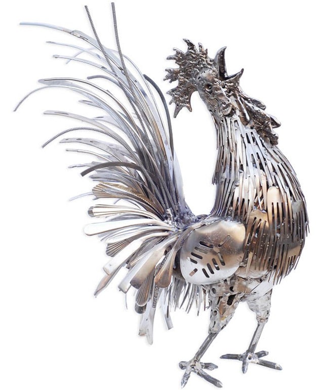 welded-scrap-junk-sculptures