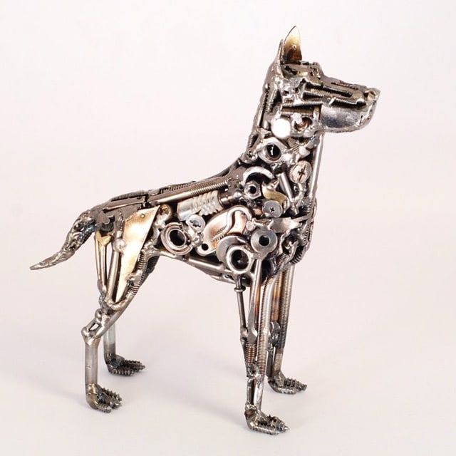 welded-scrap-junk-sculptures
