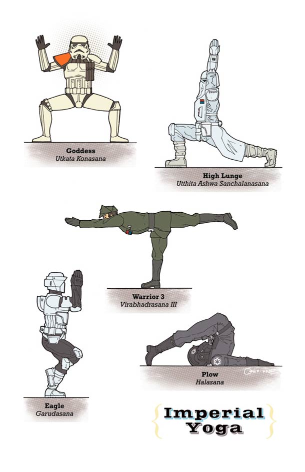 yoga-star-wars-illustrations yoga-star-wars-illustrations