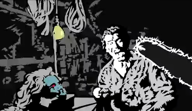 Evil Dead Two Rotoscope Trailer Rotoscoped Evil Dead Trailer Image