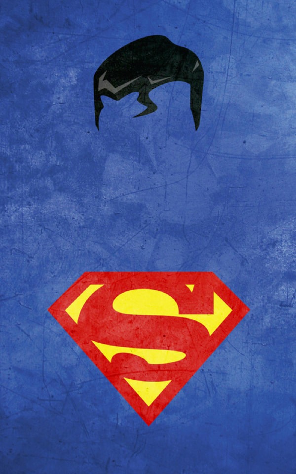 Superhero-Icons-Superman-Illustrations