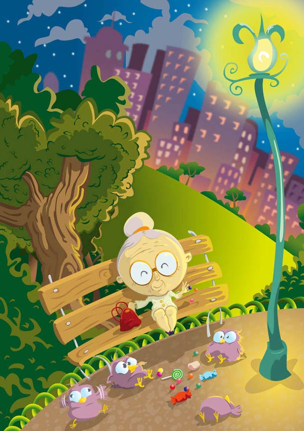 junk-food-gamers-illustrations