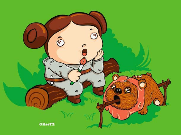 junk-food-gamers-illustrations