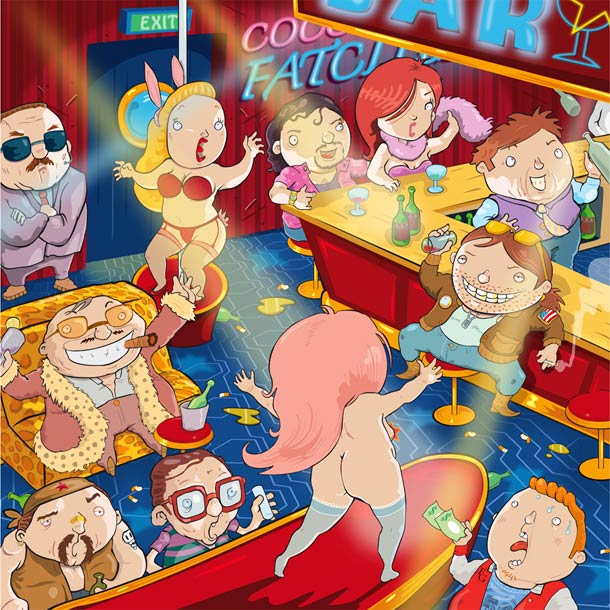 junk-food-gamers-illustrations