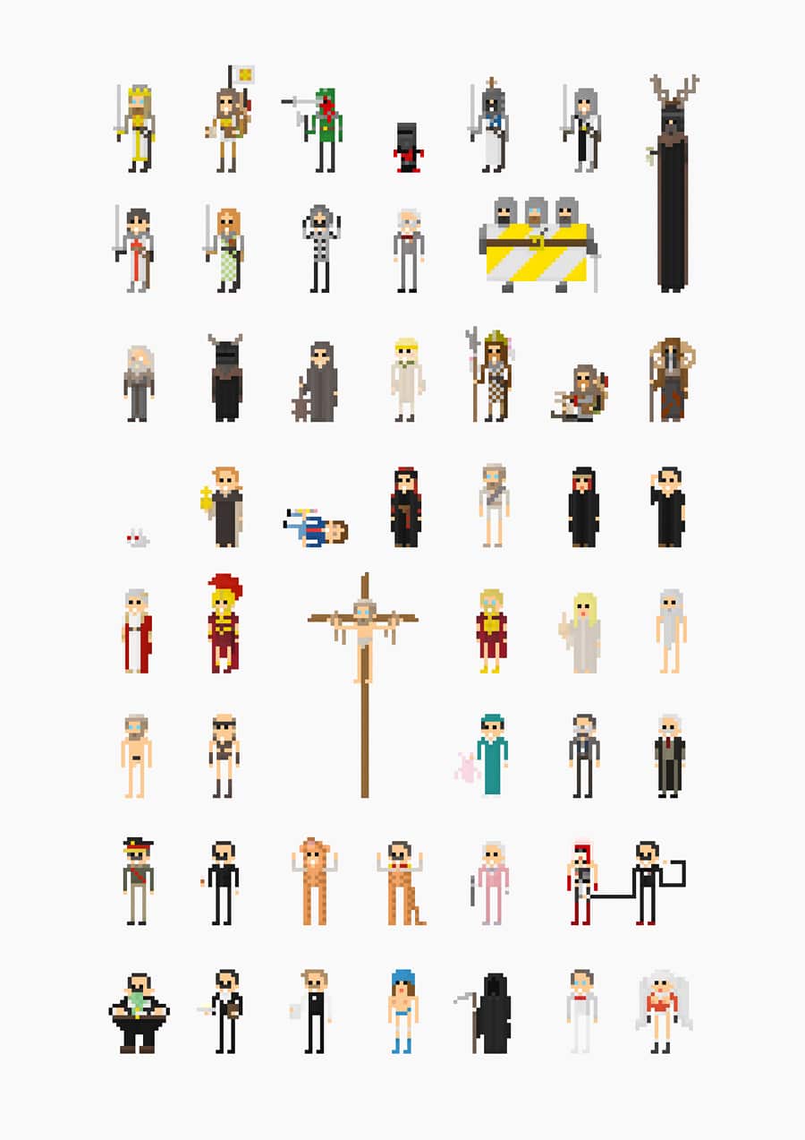 8-bit-movie-characters 8-bit-movie-characters