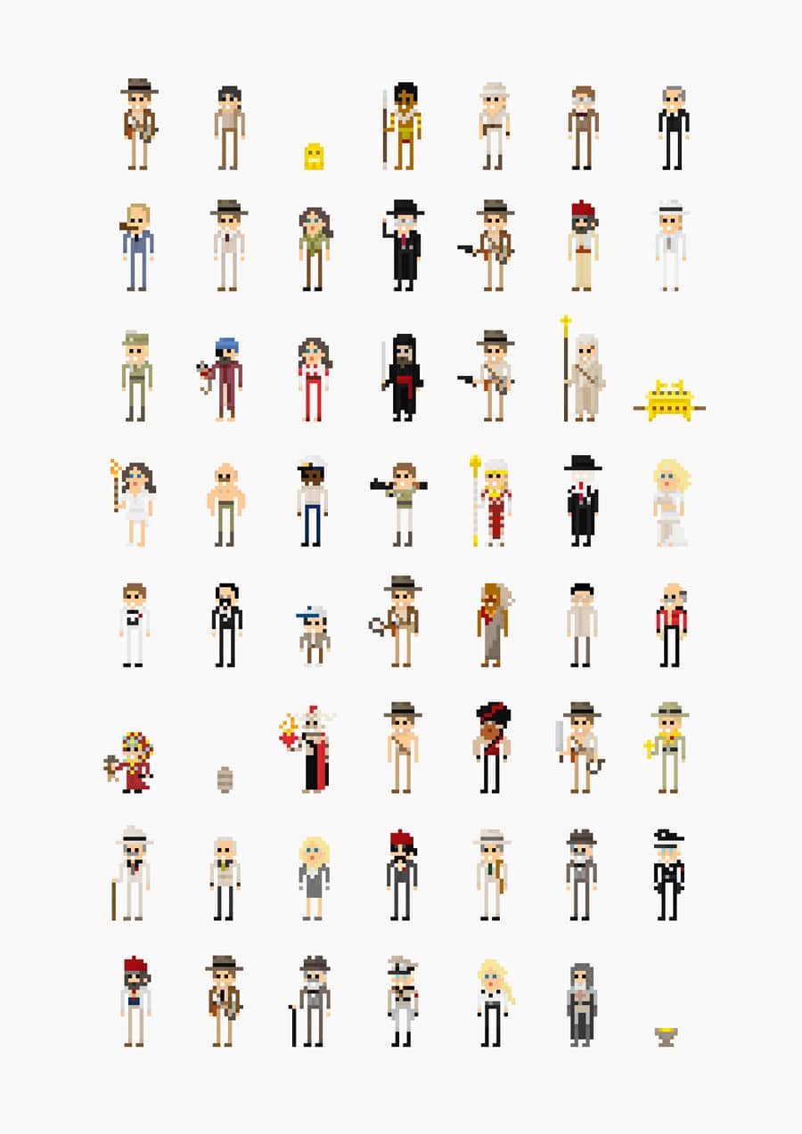 8-bit-movie-characters 8-bit-movie-characters