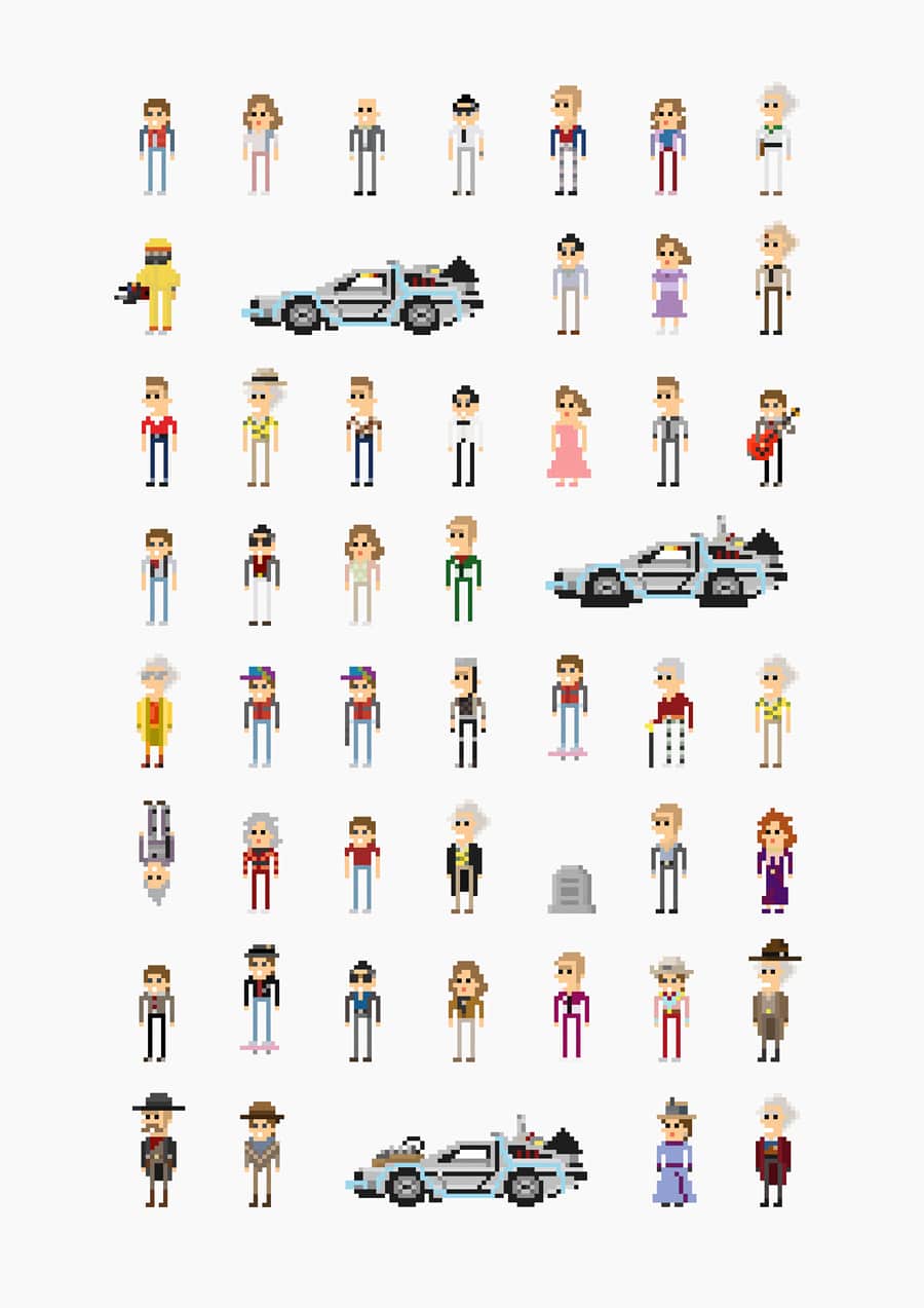 8-bit-movie-characters 8-bit-movie-characters