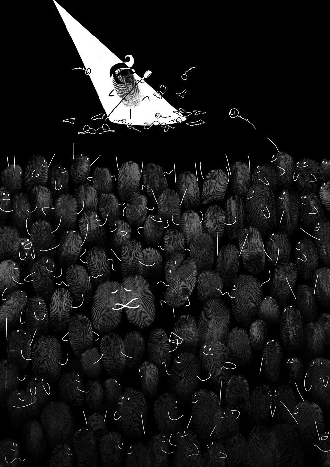 Adorable-Fingerprint-People-Art Adorable-Fingerprint-People-Art