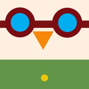 Minimalist design of Honker Muddlefoot Minimalist design of Honker Muddlefoot