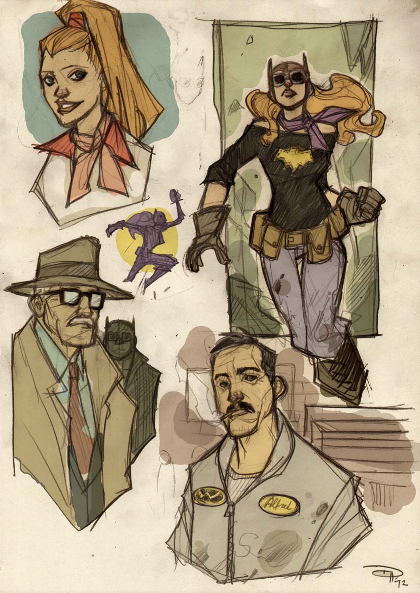 Rockabilly Batgirl concept Denis Medri Rockabilly Batgirl concept Denis Medri