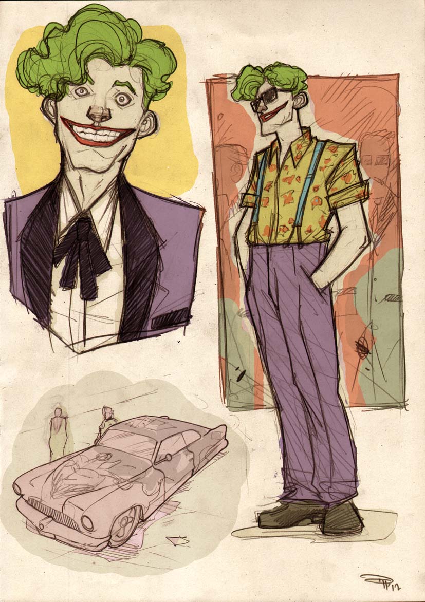 Rockabilly Joker concept Denis Medri