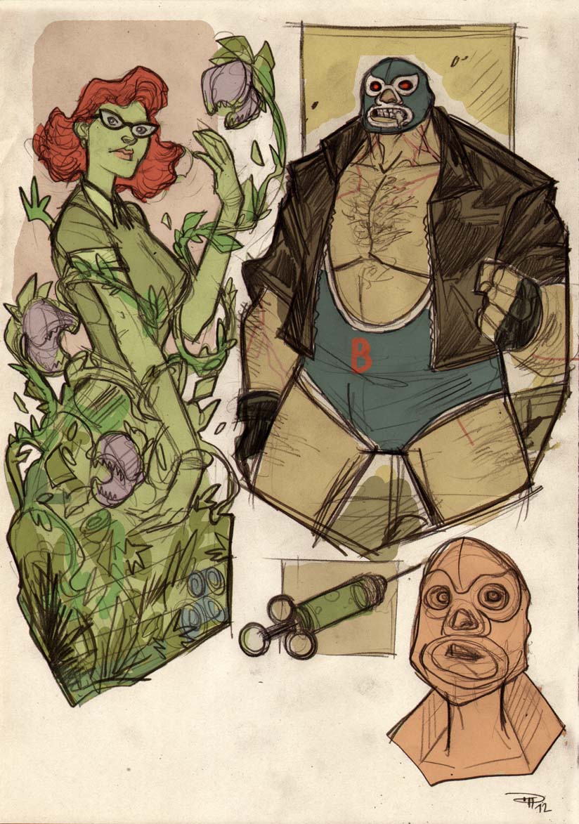 Rockabilly Poison Ivy and Bane Rockabilly Poison Ivy and Bane