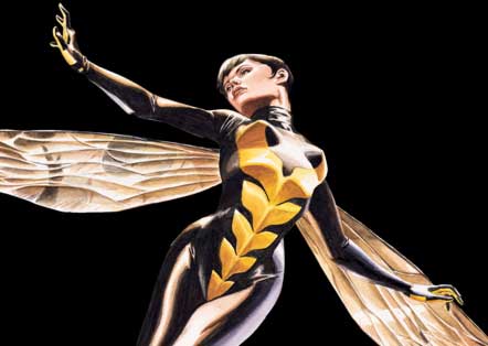 Janet Van Dyne in costume