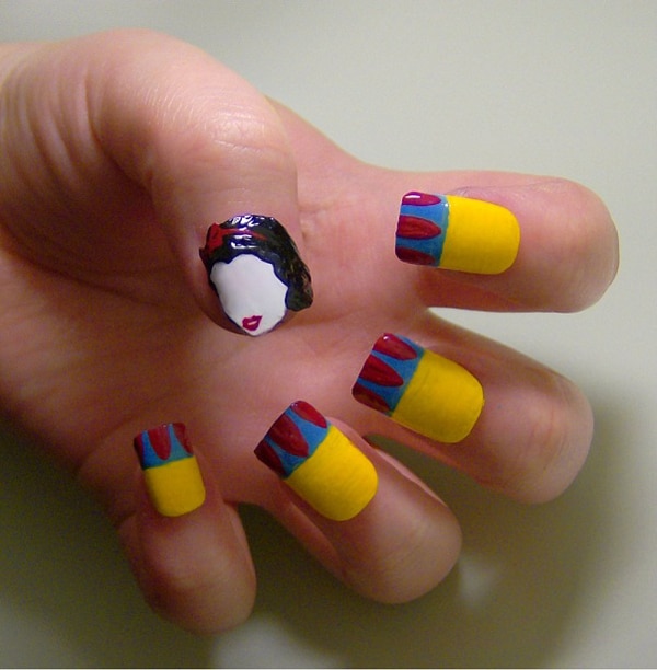 Movie Inspired Nail Manicures Movie Inspired Nail Manicures