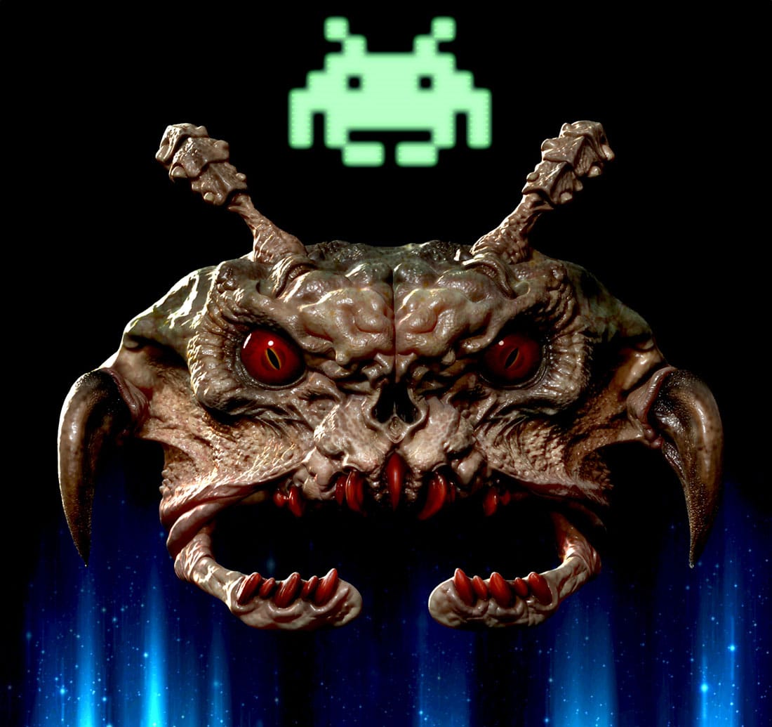 Space-Invaders-Game-Creatures
