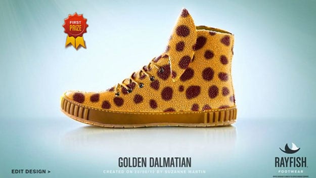 golden-dalmation-shoe-design