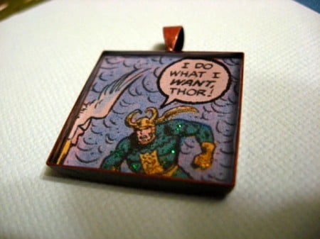 Loki 'I Do What I Want' Pendant