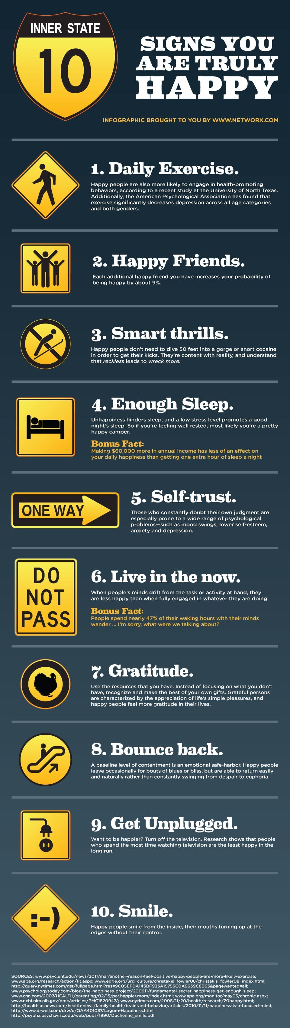 signs-you-are-happy-infographic