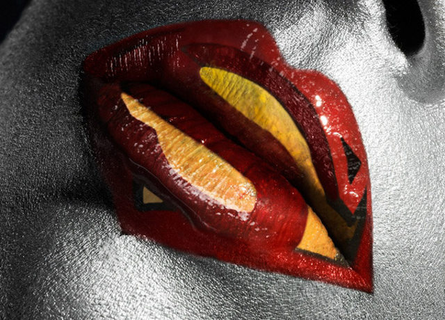 superhero-lipstick-lip-art superhero-lipstick-lip-art