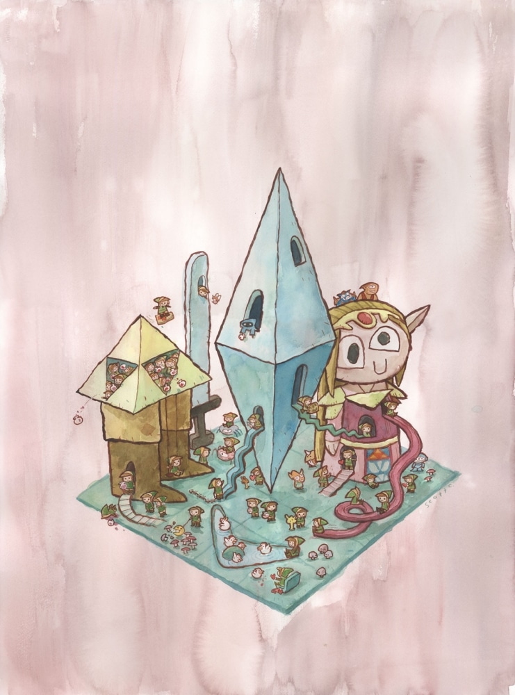 Scott C. Pop Culture Art