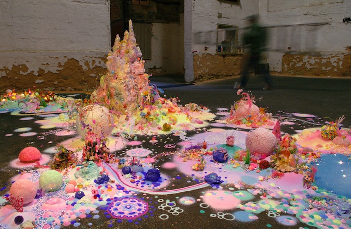 Candy-Art-Floor-Installation