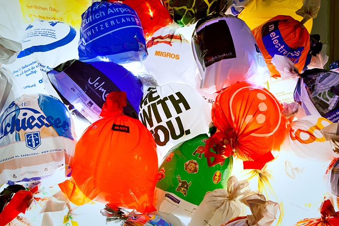 Illuminated-Trash-Garbage-Installation Illuminated-Trash-Bags-Garbage-Installation