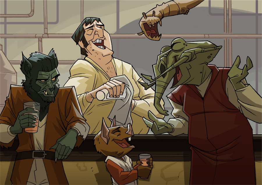 star-wars-luke-art star-wars-cartoon-art