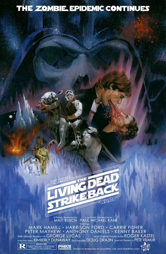star-wars-zombie-posters hollywood-is-dead-movie-posters