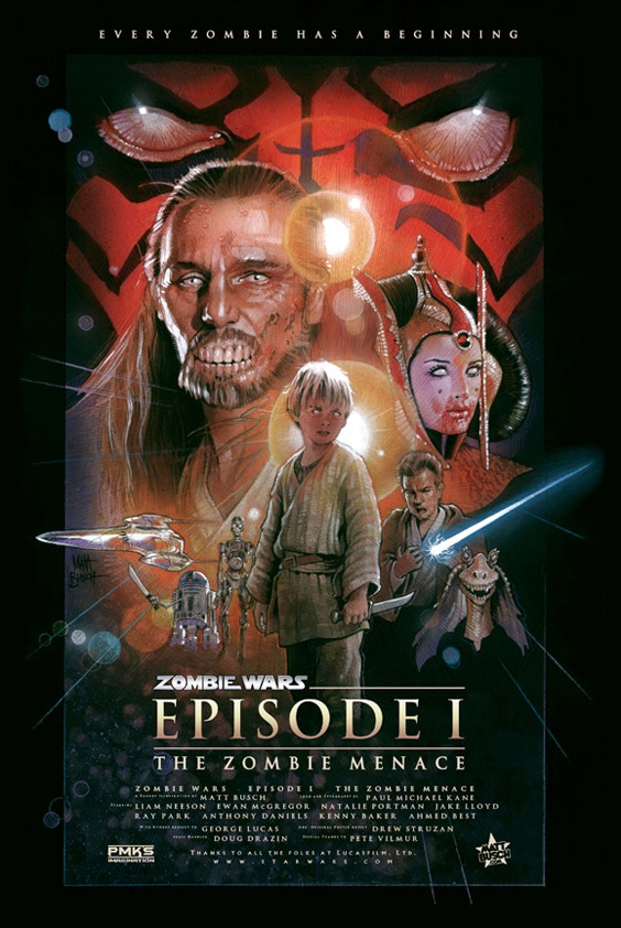 star-wars-zombie-posters hollywood-is-dead-movie-posters