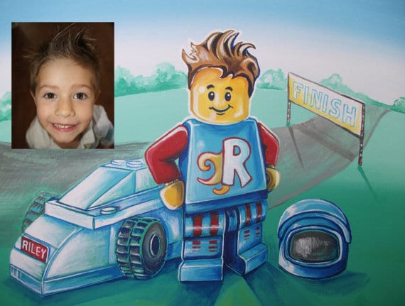 LEGO painting from photo immortalize-youth-lego-portraits