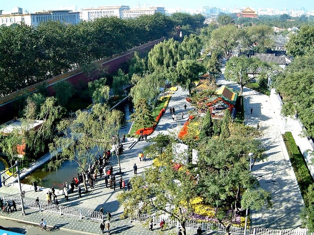 beijing china city garden