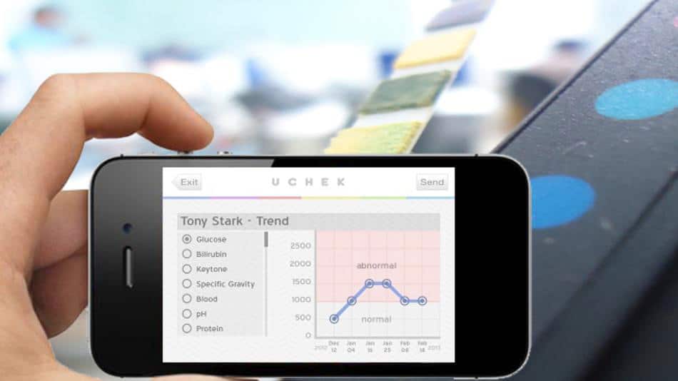 app-checks-urine-camera app-provides-urine-analysis