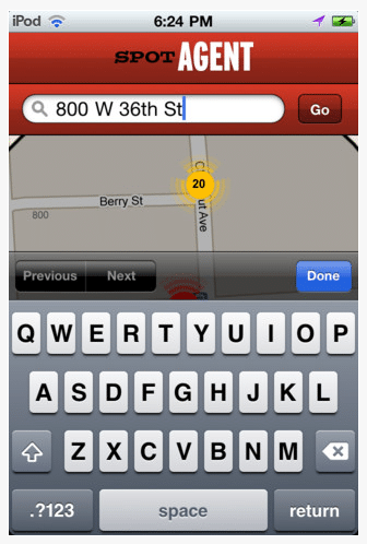 spotagent-parking-alert-app spotagent-parking-alert-app