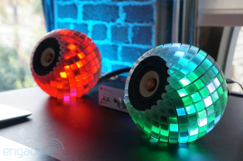 3d-printed-speakers-led printed-speakers-led-light-show
