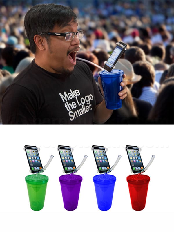 smartphone-holder-party-cup smartphone-holder-party-cup