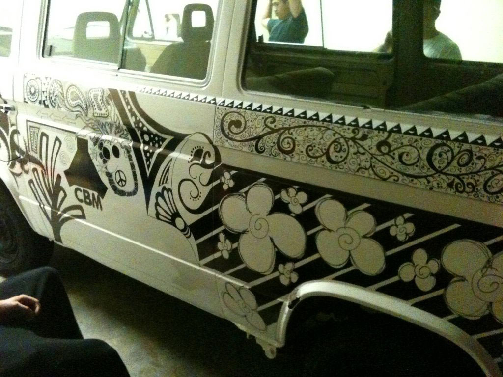 sharpie-marker-volkswagon-van sharpie-art-marker-volkswagon-van