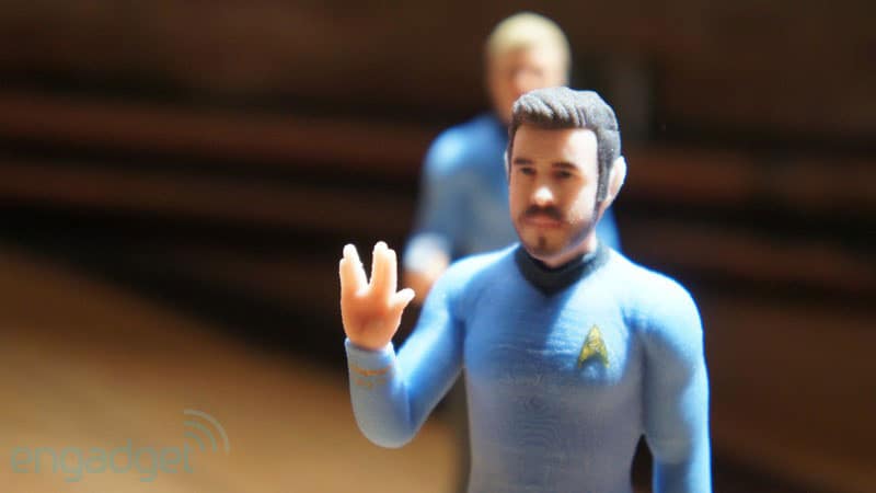 star-trek-yourself-figurine 3d-printed-star-trek-figure