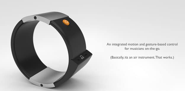 wearable-device-play-air-guitar