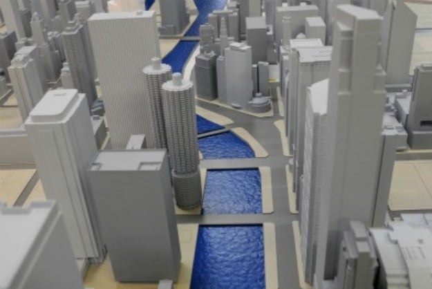 3d-printed-chicago-cityscape 3d-printed-chicago-cityscape