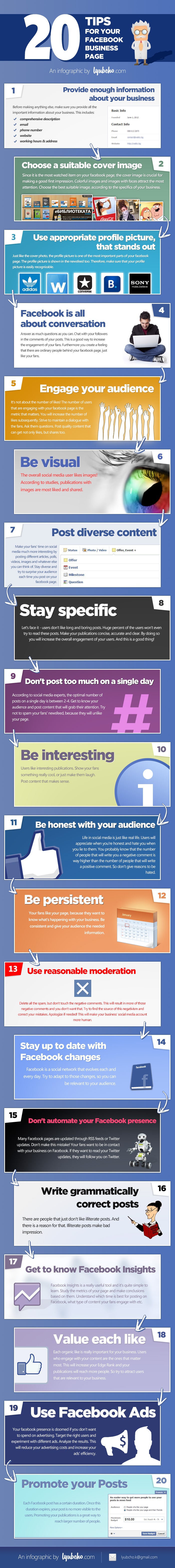 tips-facebook-business-page-infographic tips-facebook-business-page-infographic