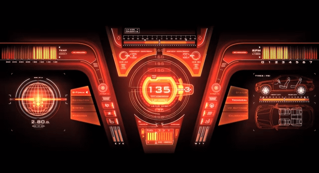 Future Car Digital Dashboards Future Car Digital Dashboards