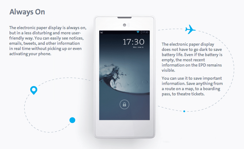 YotaPhone Doubled SIded Smartphone YotaPhone Doubled SIded Smartphone