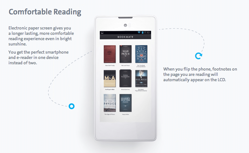 YotaPhone Doubled SIded Smartphone YotaPhone Doubled SIded Smartphone