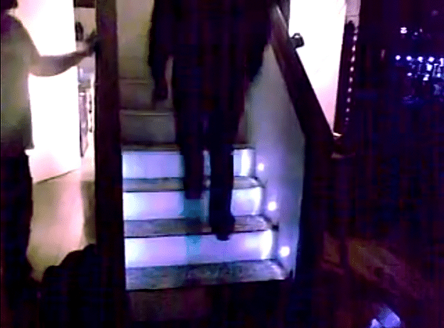 Sensor-Controlled Stair Lights
