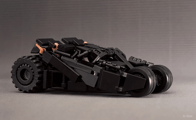 Batman Minimalistic LEGO Tumbler Replica