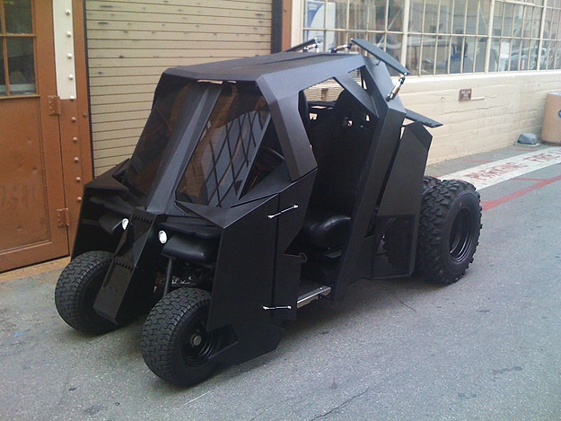 Batman Tumbler Golf Cart Batman Tumbler Golf Cart